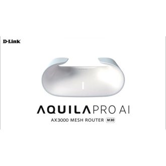   D-LINK Wireless Router Dual Band AX3000 1xWAN(1000Mbps) + 4xLAN(1000Mbps), M30/E