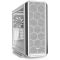 BE QUIET! Ház Midi ATX Silent Base 802 Tápegység nélkül, Fehér Üvegfalú