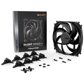   BE QUIET! Rendszerhűtő ventilátor Silent Wings 4 PWM, 14cm