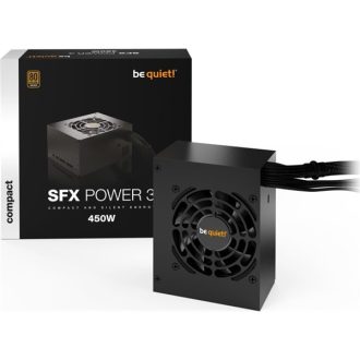   BE QUIET! Tápegység SFX Power 3 450W, 12cm, 80+ Bronze, Aktív PFC
