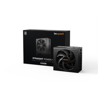   BE QUIET! Tápegység Straight Power 12 1000W, 13.5cm, 80+ Titanium Moduláris, Aktív PFC