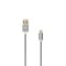 SBOX Kábel, CABLE USB A Male -> 8-pin iPh Male 1.5 m Grey - Blister