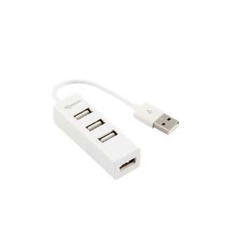 SBOX USB HUB, Fehér, 4xUSB 2.0