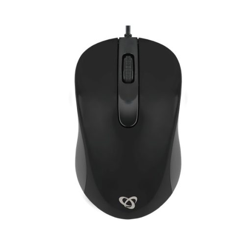 SBOX Egér, WIRED MOUSE, Black