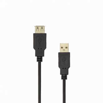   SBOX Kábel USB-1023/R, CABLE USB A Male - USB A Female EXTENSION 3 m