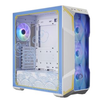   COOLER MASTER Ház ATX MasterBox TD500 MESH V2 CHUN-LI, 4db ARGB Ventilátorral, Tápegység nélkül, Edzett Üveg, fehér
