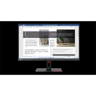   LENOVO Monitor - ThinkVision S27i-30; 27" FHD, 1920x1080 IPS, 16:9, 1300:1, 300cd/m2, 6ms, HDMI, VGA