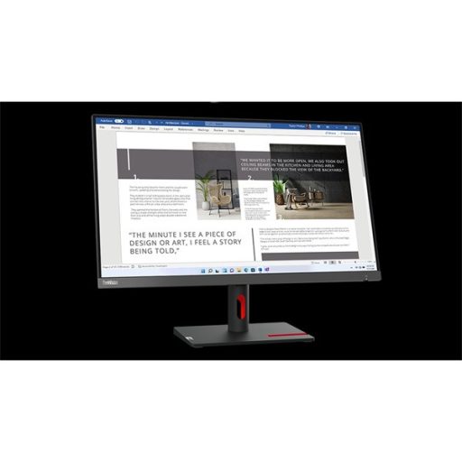 LENOVO Monitor - ThinkVision S27i-30; 27" FHD, 1920x1080 IPS, 16:9, 1300:1, 300cd/m2, 6ms, HDMI, VGA
