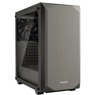   BE QUIET! Ház Midi ATX Pure Base 500 Tápegység nélkül, Fekete Üvegfalú