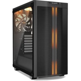   BE QUIET! Ház Midi ATX Pure Base 500DX Tápegység nélkül, Fehér Üvegfalú