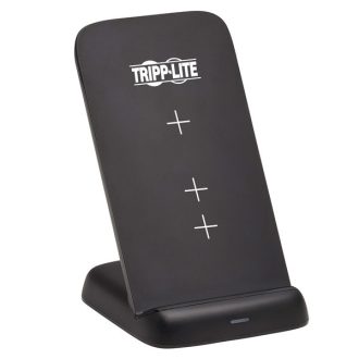   TRIPP LITE vezeték nélküli töltő, 10W gyorstöltés, Apple és Samsung kompatibilis, fekete