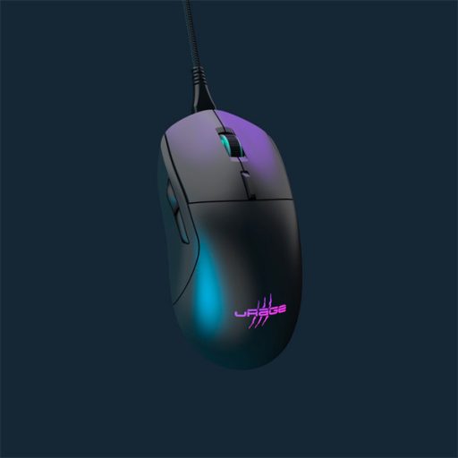 URAGE by HAMA 217836, GAMING "URAGE REAPER 250" OPTIKAI EGÉR, FEKETE, 6200DPI
