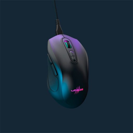 URAGE by HAMA 217839, GAMING "URAGE REAPER 340" OPTIKAI EGÉR, FEKETE, 8000DPI