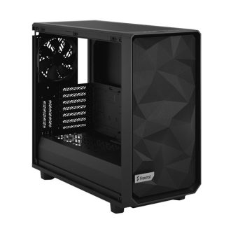   FRACTAL DESIGN Ház Midi ATX Meshify 2 Tápegység nélkül, Fekete Üvegfalú