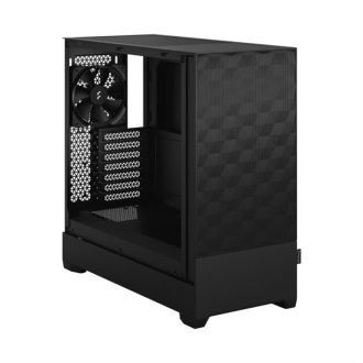   FRACTAL DESIGN Ház Midi ATX Pop Air Tápegység nélkül, Fekete Üvegfalú