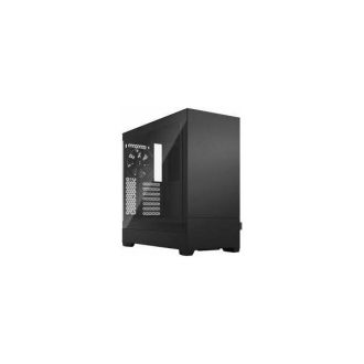  FRACTAL DESIGN Ház Midi ATX Pop Silent TG Clear Tint Tápegység nélkül, Fekete Üvegfalú
