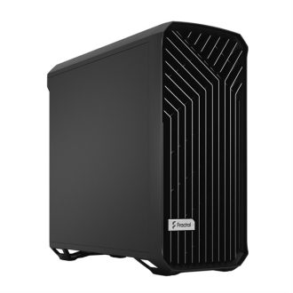   FRACTAL DESIGN Ház Midi ATX Torrent Tápegység nélkül, Fekete