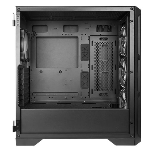 CHIEFTEC Ház Gaming Apex, ATX, 4x120mm RGB ventilátor, RGB vezérlő, Tápegység nélkül, Edzett Üveg, Fekete