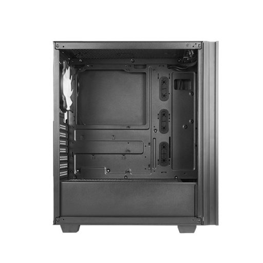 CHIEFTEC Ház Gaming Hunter 2, ATX, 4x120mm RGB ventilátor, RGB vezérlő, Tápegység nélkül, Edzett Üveg, Fekete