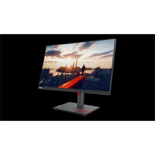 LENOVO Monitor - ThinkVision P24h-30; 23,8" QHD 2560x1440 IPS 60Hz, 16:9, 1000:1, 300cd/m2, 4ms, VESA, HDMI, DP USB-C
