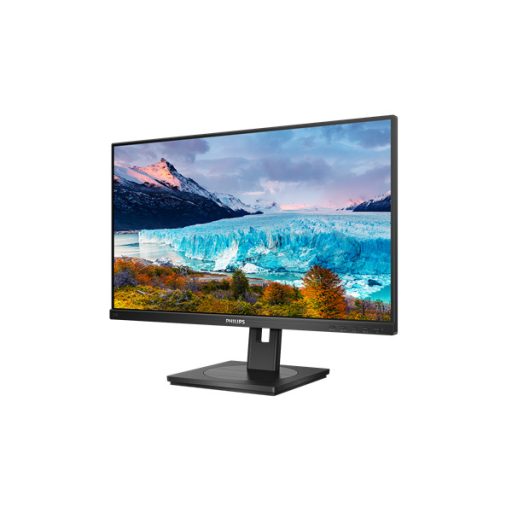 PHILIPS IPS monitor 27" 272S1M, 1920x1080, 16:9, 300cd/m2, 4ms, HDMI/DisplayPort/4xUSB/DVI/VGA, Pivot, hangszóró