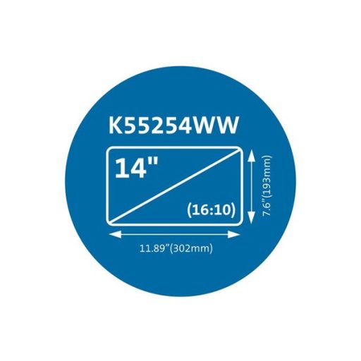 KENSINGTON Monitorszűrő (MagPro™ magnetic privacy filter 14" 16:10 Laptop)