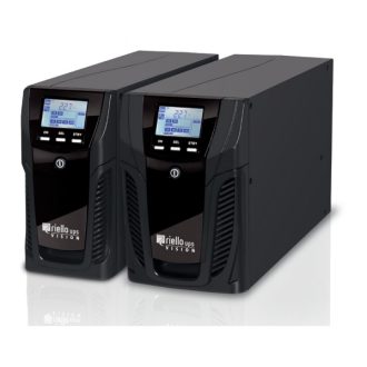   RIELLO szünetmentes tápegység, Vision VST 1500, 1500VA/1200W, 6x IEC C13, Line-interaktív ups, torony, USB