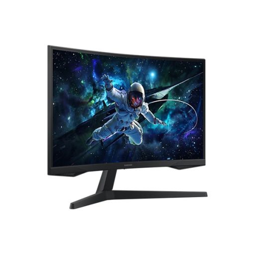 SAMSUNG Ívelt Gaming 165Hz VA monitor 27" G55C, 2560x1440, 16:9, 300cd/m2, 1ms, HDMI/DisplayPort