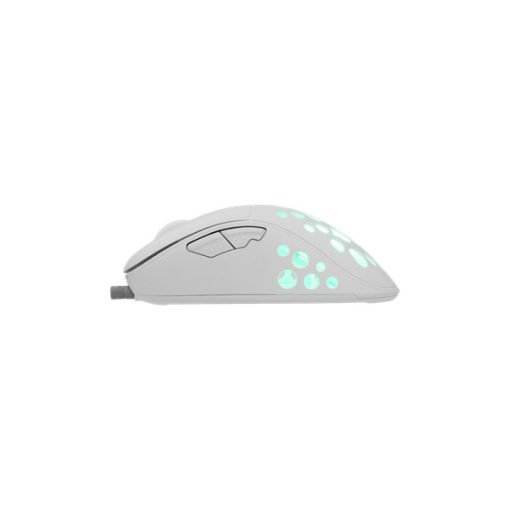 WHITE SHARK AZRAEL-W, GM-5013W gamer egér,6D, fehér, 7200 dpi, RGB