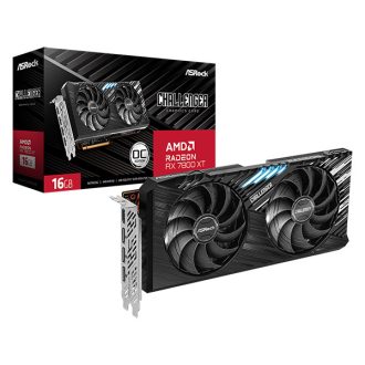   ASROCK Videokártya PCI-Ex16x AMD RX 7800 XT CHALLENGER 16GB DDR6 OC