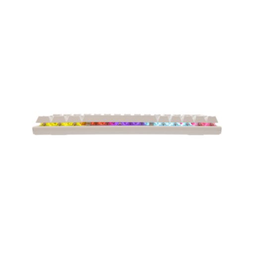 WHITE SHARK WAKIZASHI-W/BL-US, GK-002122-W/BL-US fehér mechanikus gamer billentyűzet, angol