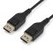 STARTECH Kábel Displayport 1.4 to Displayport 1.4 8K 60Hz/4K 120Hz HDR UHD, 1m fekete