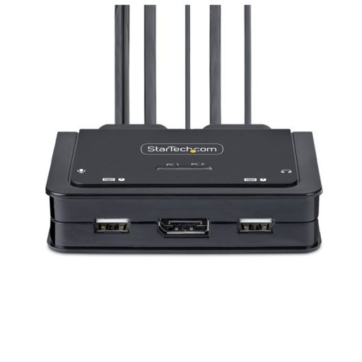 STARTECH KVM Switch 2xUSB-C, 4K 60Hz Displayport Output