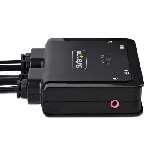 STARTECH KVM Switch 2xUSB-C, 4K 60Hz Displayport Output