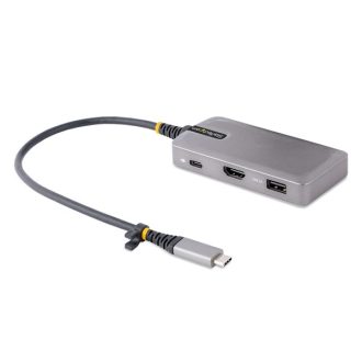  STARTECH USB-C Multiport Adapter, 1xHDMI, 1xUSB 3.0, 2xUSB 2.0, 1xType-C