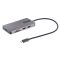 STARTECH USB-C Multiport Adapter, 2xHDMI, 2xUSB 3.2, 1xSD, 1xLAN, 1xMicroSD, 1xUSB-C, 30cm kábel