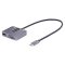 STARTECH USB-C Video Adapter, 1xVGA, 1xHDMI 4K 60Hz, 1xUSB-C 100W PD, 1x3.5mm Jack, 30cm kábel