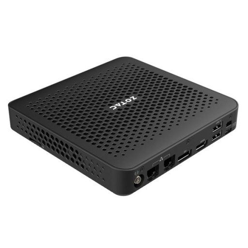 ZOTAC PC ZBOX, Intel Core i5 1340P 4.6GHz, HDMI, Displayport, LAN, WIFI, BT, M.2 SSD hely, 3xUSB