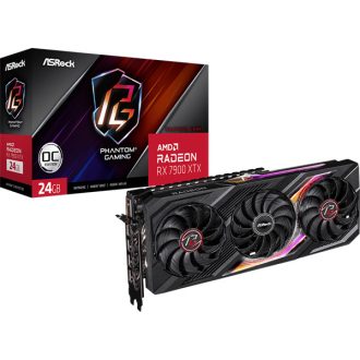   ASROCK Videokártya PCI-Ex16x AMD RX 7900 XTX PHANTOM GAMING 24GB DDR6 OC