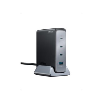   ANKER Hálózati Töltő, 749, 4 portos, 240W, 3xUSB-C, USB-A, EU, fekete - A2342311