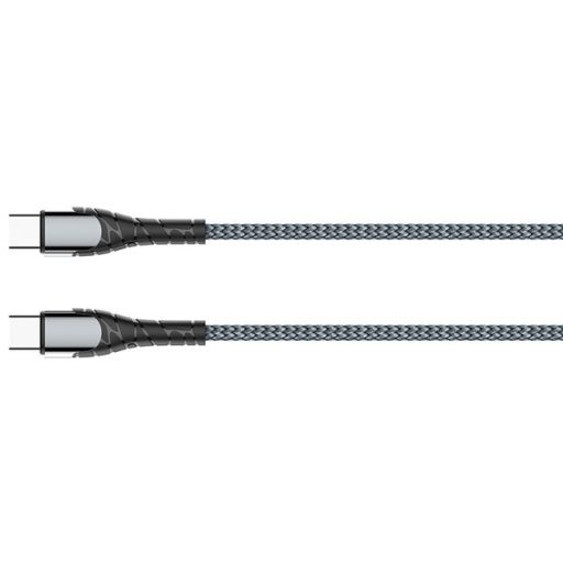 COLORWAY Kábel, Type-C - Type-C (PD Fast Charging 65W) 3.0A 2m gray (CW-CBPDCC039-GR)