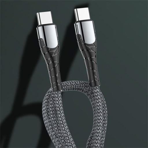 COLORWAY Kábel, Type-C - Type-C (PD Fast Charging 65W) 3.0A 2m gray (CW-CBPDCC039-GR)