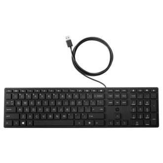 HP vezetékes billentyűzet 320K - fekete, bulk 12db