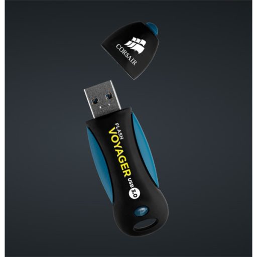 CORSAIR Pendrive 64GB, Voyager, USB3.2, fekete
