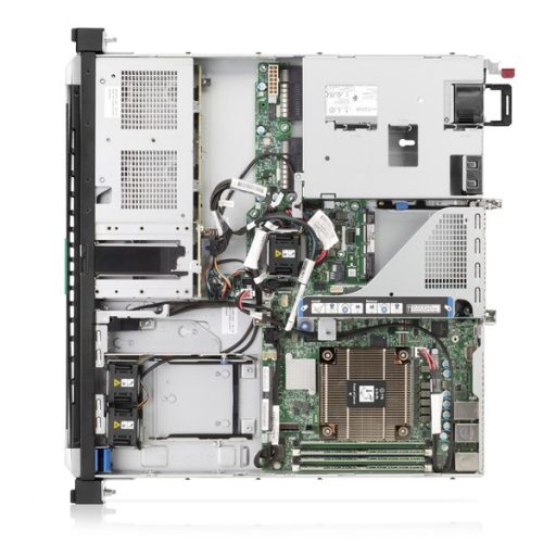 HPE rack szerver ProLiant DL20 Gen11, Xeon E-2436 6C 1P 2.90GHz, 1x32GB, 2x480GB SSD 4SFF, VROC, NC, 1x800W