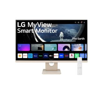   LG Smart IPS monitor 27" 27SR50F-E, 1920x1080, 16:9, 250cd/m2, 14ms, 2xHDMI/2xUSB/Bluetooth/AirPlay, hangszóró