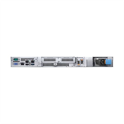 DELL ISG szerver - PE R260 rack (6x2.5"), 4C E-2434 3.4GHz, 1x16GB, 1x480GB RI SSD; H355, iD9 Ba., 700W.