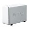 SYNOLOGY NAS 2 fiókos DS223j 2x2TB HDD-vel, Realtek RTD1619B 4x1,7GHz, 1GB DDR4, 1x1GbE, 2xUSB3.2Gen1