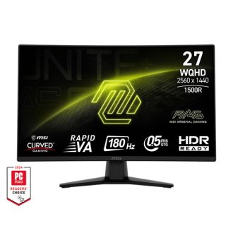   MSI Monitor GAMING MAG 274CQF 27" Rapid VA WQHD 2560x1440 16:9 5000:1 180Hz 0,5ms 2x HDMI, DP, Black