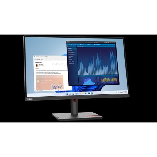 LENOVO Monitor - ThinkVision T27p-30; 27" UHD 3840x2160 IPS, 16:9, 1300:1, 350cd/m2, 4ms, HDMI, DP, USB Type-C